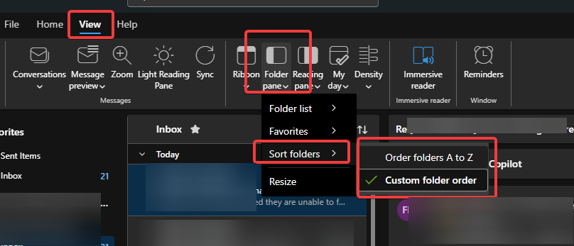 📧 📨 How to Sort Folders in the New Outlook | eTop University